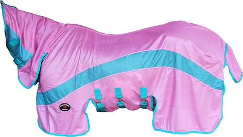 Vista 13 de CHALLENGER 60" Caballo Luz Verano Primavera Flujo de Aire Malla Cuello 73152