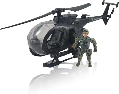 Vista 7 de Lollipop United States Army Camión de juguete con potencia de fricción 1/16 modelo de vehículo todo terreno con luz de coche y sonido, juguete