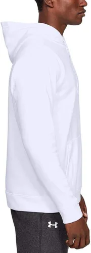 Vista 4 de Under Armour - Sudadera Hustle de vellón con capucha para hombre