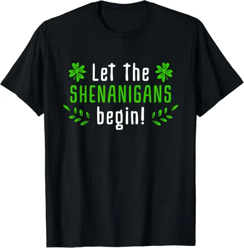 Vista 2 de Shenanigans Camiseta de disfraz del día de San Patricio de San Patricio, Negro