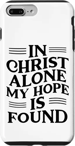 Vista 9 de iPhone 14 En Cristo Solo Mi Esperanza Se Encontró - Funda Inspiradora Cristiana