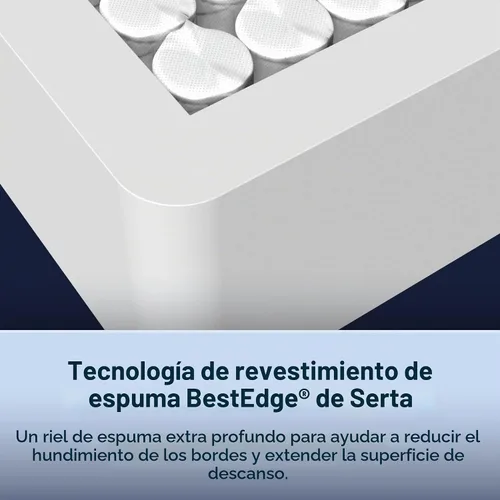 Vista 8 de Serta Perfect Sleeper - Colchón individual mejorado de 12 pulgadas, firme