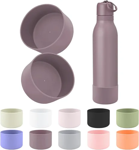 Vista 14 de 2 botas de silicona compatibles con Owala FreeSip Twist de 24 onzas Brisa helada