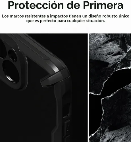 Vista 3 de Funda Ringke Fusion-X para iPhone 15 [Recortes precisos para lentes de cámara] Funda protectora a prueba de golpes de amortiguación pesada de ajuste