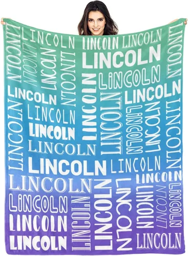 Vista 19 de Dr.TOUGH Mantas personalizadas para niños, mantas y mantas personalizadas con nombre para niños y adultos (color 01, 30 x 40 pulgadas)