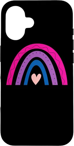 Vista 32 de Rainbow Colours Bisexual Flag Pride Bisexual Bi Case for iPhone 17