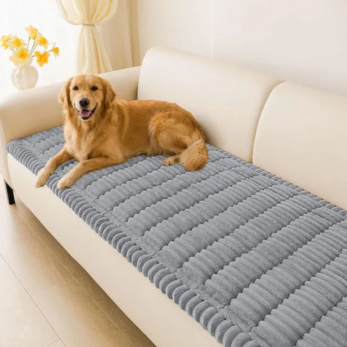 Vista 20 de LiveGo Funda de sofá para mascotas, lavable, antideslizante, protector de sofá, apto para mascotas, para sofás y sofás (negro, 27.6 x 27.6 pulgadas)