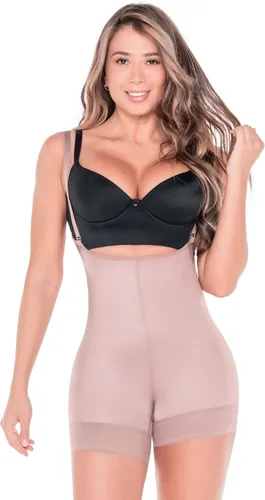 Vista 9 de DELIÉ by Fajas DPrada 09075 Fajas Colombianas Faja Posparto Faja Moldeadora de Cuerpo Completo para Mujer