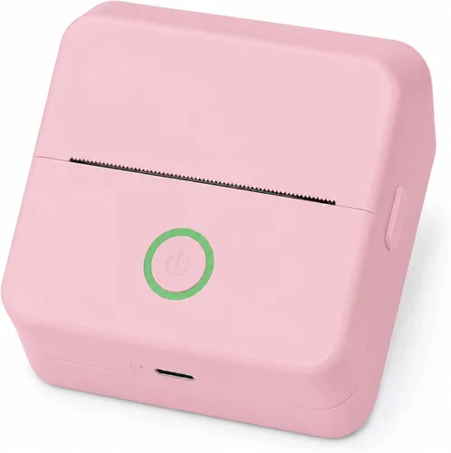 Vista 11 de Mini impresora térmica portátil, Bluetooth, color negro