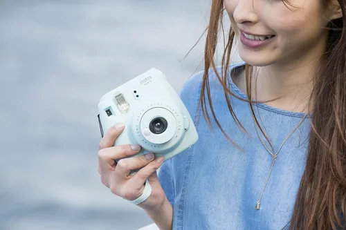Vista 7 de FUJiFILM Cámara instantánea Instax Mini 9 - Azul hielo (renovada)