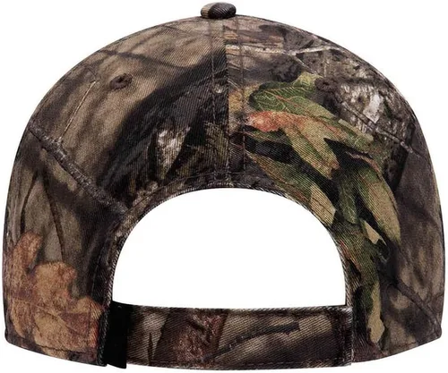 Vista 3 de Sombrero de papá de perfil bajo sin estructurar de sarga de algodón superior lavado ropa de 6 paneles