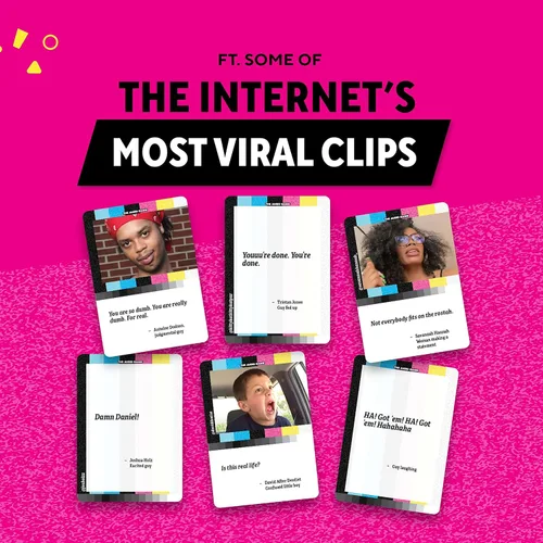 Vista 4 de Un juego de cartas obsceno - Usa clips de redes sociales virales para asar a tus amigos - Escucha las divertidas cartas - La noche de juegos debe