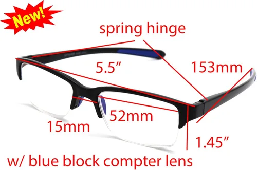 Vista 2 de ColorViper - Gafas de doble inyección de tinta de doble inyección, talla única