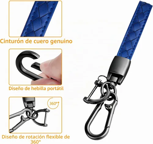 Vista 6 de Funda para Llavero de Jeep con Llavero Carcasa de Llave de Protección Completa Suave Estuche de Llave Compatible con Jeep Gladiator JT Sahara JLU