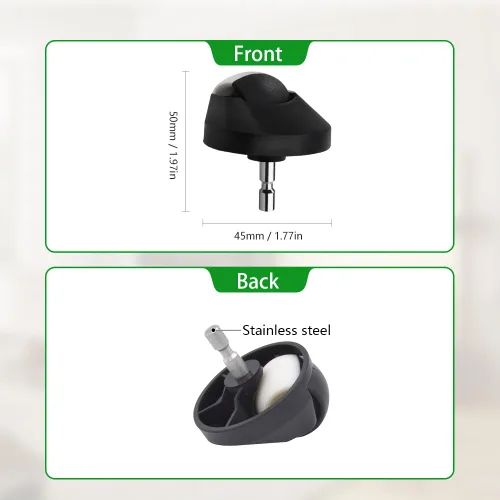 Vista 2 de Kit de Repuesto de Rueda de Bola Delantera Compatible con Modelos iRobot Roomba de las Series 500, 600, 700, 800, 900, e e i.