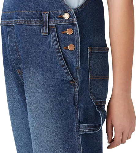 Vista 6 de Womens EGLE Overol con pechera con mezclilla XS- XXL