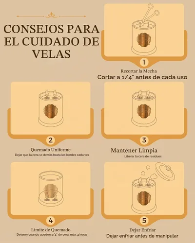 Vista 9 de M&SENSE Velas de Cítricos para el Hogar Aromáticas, Vela de Soja Orgánica Natural de 12.7oz 75 Horas de Larga Duración de Combustión Lenta, Vela