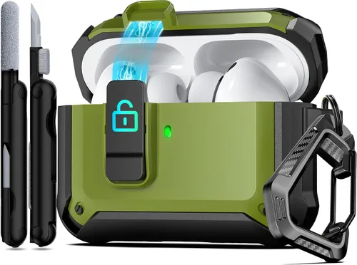 Vista 71 de RFUNGUANGO Fundas protectoras para Airpods de 2ª y 1ª generación, color 2º -Blanco