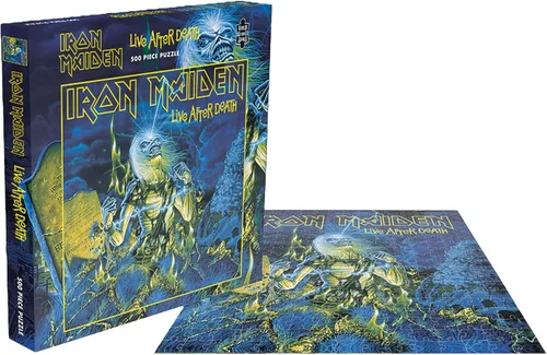 Vista 3 de RockSaws Iron Maiden Live After Death - Rompecabezas de 500 piezas