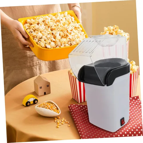 Vista 8 de Ciieeo 1 juego automático de palomitas de maíz para el hogar, máquina de palomitas de maíz para uso doméstico, para reuniones familiares y fiestas