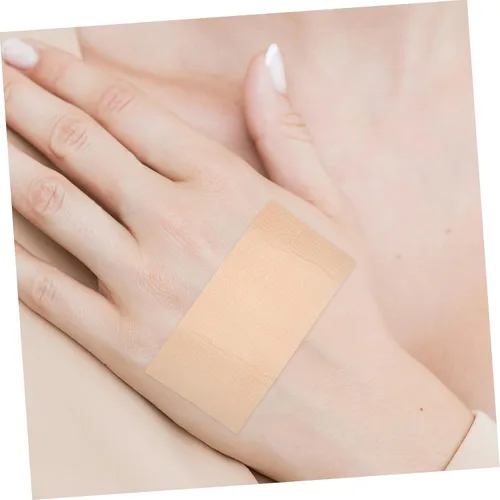 Vista 9 de OUNONA 12 hojas de gel para tratamiento de cicatrices, cinta adhesiva reutilizable, tiras invisibles para quemaduras y lesiones en el cuerpo, cara