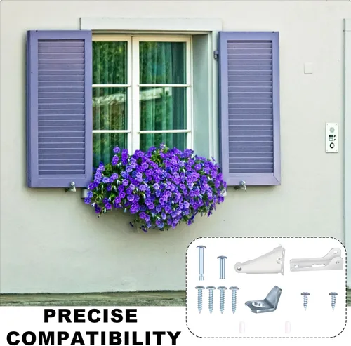 Vista 6 de Kit de cierrapuertas con mosquitera, piezas de repuesto de acero de calidad compatibles con Wright Products, piezas de cierrapuertas con soportes