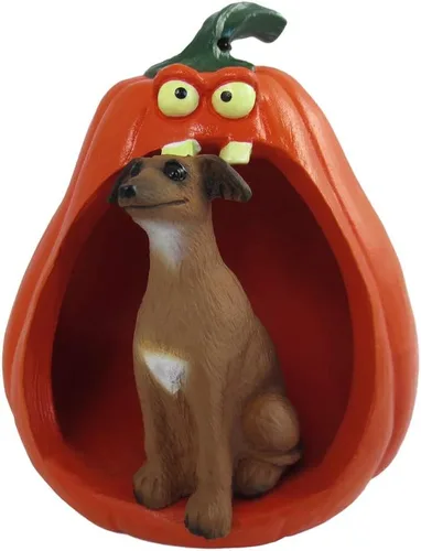 Vista 77 de Conversation Concepts Figura de Corgi galés de Halloween y calabaza Welsh Corgi Pembroke