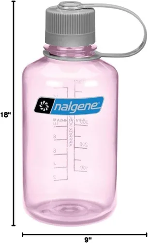 Vista 2 de Nalgene - Tritan - Botella de agua de boquilla estrecha sin BPA (16 onzas).
