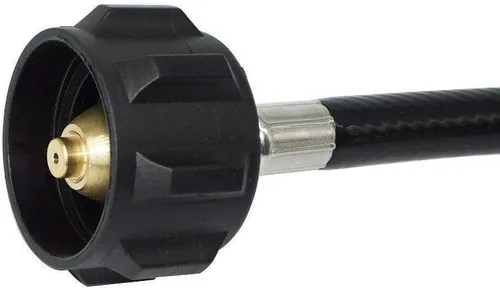 Vista 4 de Adaptador de tanque de propano, reemplazo de manguera para el tanque de gas LP QCC1/tipo1 con certificación CSA, conecta los aparatos de propano a