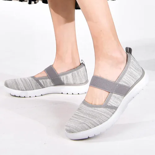 Vista 8 de HONHOLD Zapatos Mary Jane para caminar para mujer, zapatos casuales de enfermería, cómodos, antideslizantes, para trabajo y oficina