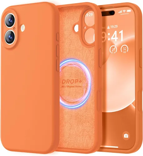 Vista 498 de LOVE 3000 Diseñada para Funda iPhone Air, Silicona Premium [Compatible con Magsafe][Forro de Microfibra Suave Anti-Rayones] Funda Protectora