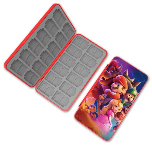Vista 43 de PERFECTSIGHT Switch Game Case Compatible with Nintendo Switch Game Holder for Switch OLED/ Lite Game Card Case Cartridge with 24 Slots Game Card