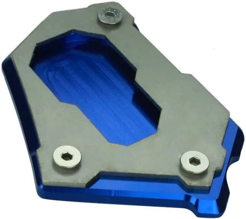Vista 15 de Krace Soporte lateral para motocicleta, placa de ampliación de pie lateral, almohadilla de extensión para Yamaha YZF R1 2009-2016