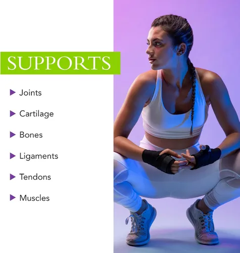 Vista 8 de Glucosamina condroitina MSM - Suplemento natural de apoyo articular - Suplementos avanzados de reparación y alivio para hombres y mujeres - Vegano