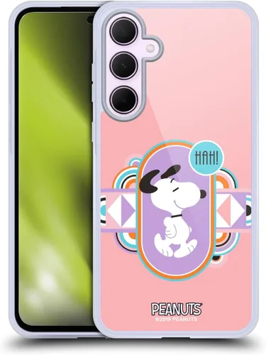 Vista 304 de Head Case Designs Snoopy Deco Dreams - Funda de gel con licencia oficial de Peanuts Blue Pattern [protección de grado militar] compatible con Google