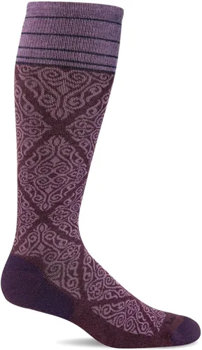 Vista 5 de Sockwell Calcetines de compresión The Raj Firm para mujer Carbón