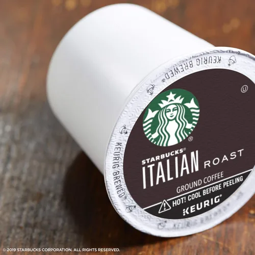 Vista 7 de Starbucks Cápsulas de café K-Cup - Tostado francés oscuro y tostado italiano para cafeteras Keurig