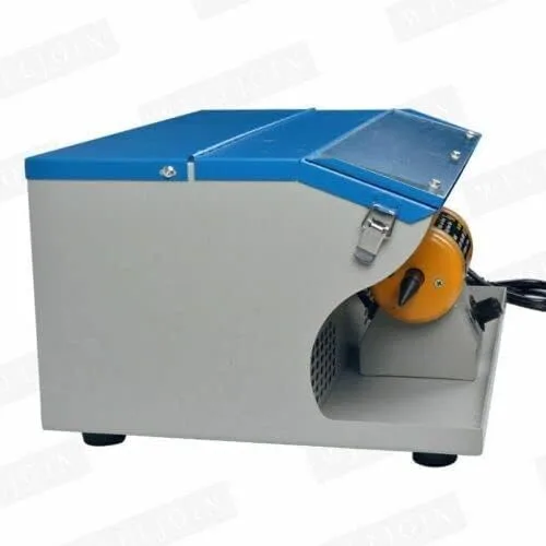Vista 4 de 220V Pulidora Pulidora Colector de Polvo TableTop W/Pulidor ligero de la joyería