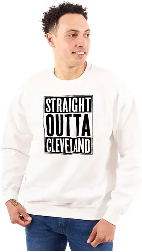 Vista 10 de Clásico Teaze Straight Outta Cleveland Ohio Souvenir Womens Mens Crew Sudadera