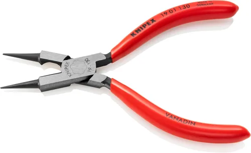 Vista 3 de KNIPEX Herramientas 19 01 130 Alicates de joyería de nariz redonda con bordes de corte