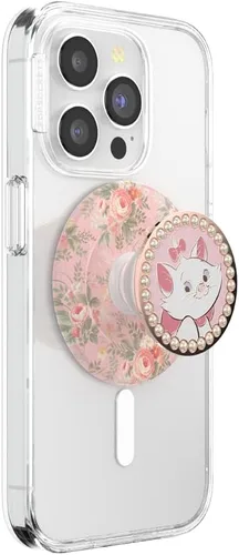 Vista 10 de PopSockets Agarre adhesivo para teléfono, soporte, soporte para teléfono, Disney - Mickey Cobweb
