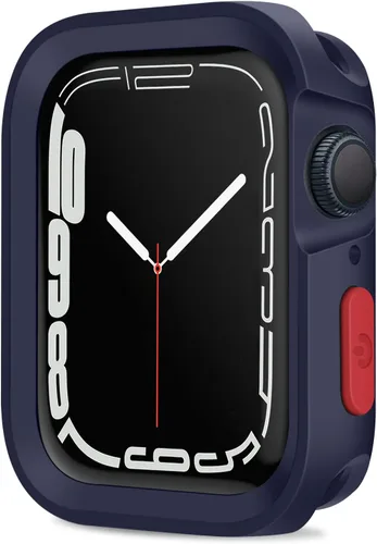Vista 27 de Amizee Estuche Resistente Compatible con Apple Watch Series 9/8/7 41mm SE 3/2/1 Series 6/5/4 40mm, Funda Protectora de TPU Blanda a Prueba de Golpes