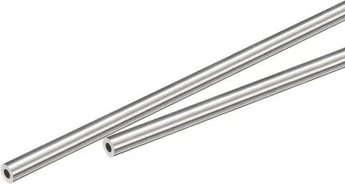 Vista 76 de Uxcell Tubo capilar de acero inoxidable 304, OD 0.4 mm x 0.1 mm de grosor de pared, 250 mm de longitud, tubo metálico para maquinaria industrial