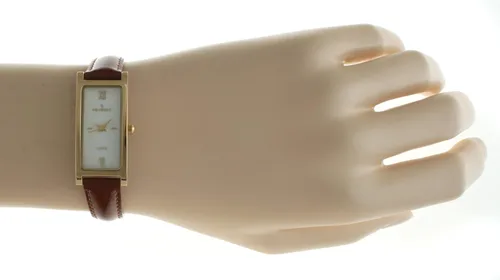 Vista 3 de Peugeot Reloj analógico de cuarzo japonés 3017BR para mujer, Movimiento de cuarzo