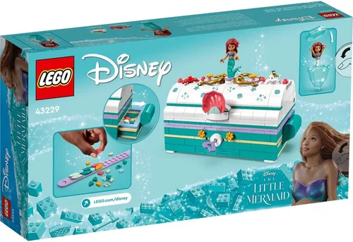 Vista 3 de Lego 43229 Cofre del tesoro de la Sirenita Ariel