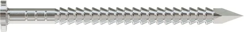 Vista 2 de Simpson Strong-Tie S3SND1 - Clavo de revestimiento de madera con mango de anillo, calibre 14, cabeza redonda completa, punta de diamante, acero