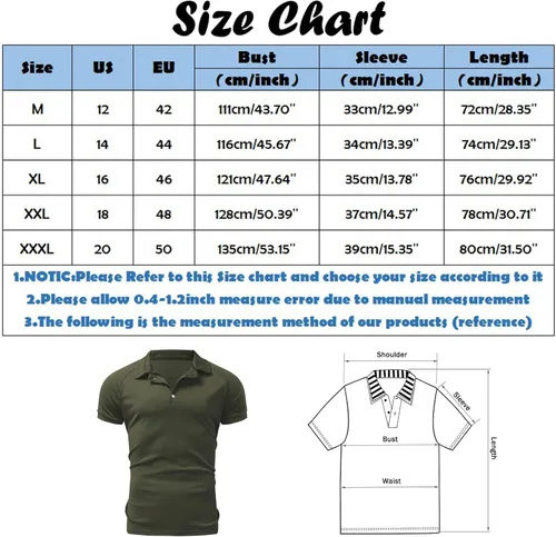 Vista 4 de Camisa polo raglán de ajuste muscular para hombre, casual, de verano, manga corta, cuello de negocios, camiseta atlética, polo de golf