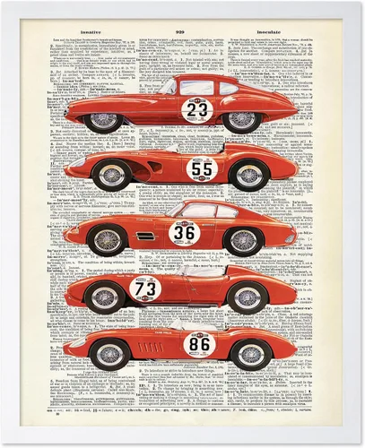 Vista 33 de Poster Master Póster de Arte del Diccionario - Impresión Retro de Mujer Soldadora - Arte de Sándwich de Queso a la Parrilla - Regalo para Ella