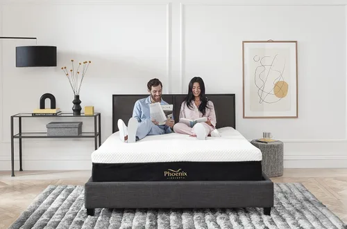 Vista 5 de Nestl Colchón ajustable de 12 pulgadas, elección de 2 zonas, colchón de espuma viscoelástica con gel refrigerante, tamaño Queen