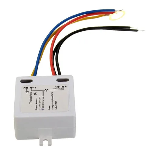 Vista 3 de Interruptor LED Dimmer Sensor Interruptor TY-8002 Inicio Interruptor de Luz Táctil Apagado Control Táctil Des Panel Lámpara Sensor Dimmer